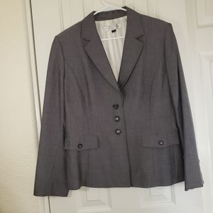 Tahari Grey Blazer